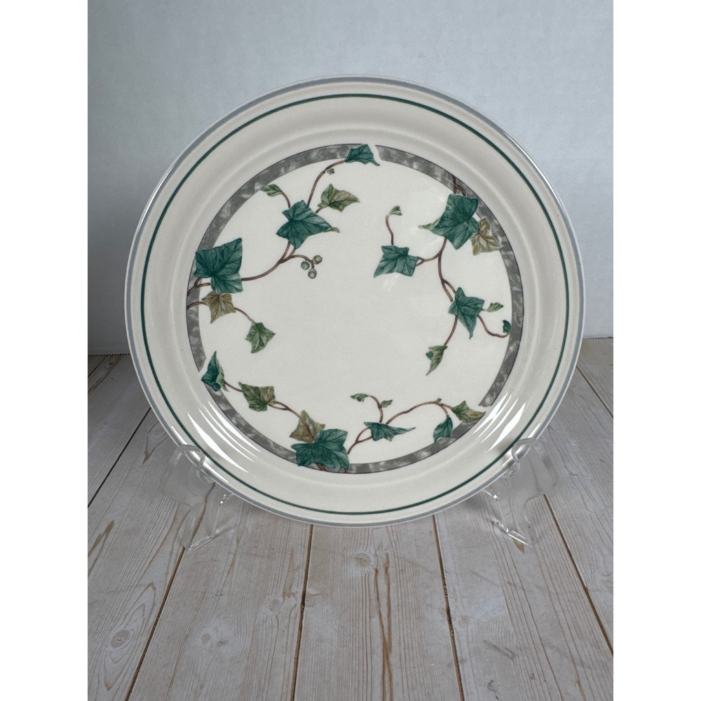 Keltcraft Noritake Ivy Lane 9180 Salad Plates Set 4 7 5/8" Ireland Stoneware - Picture 2 of 6